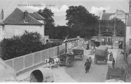 78 NEAUPHLE LE CHATEAU #24043 MAIRIE CHARRETTES ATTELAGES CHEVAUX - Neauphle Le Chateau