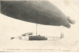 AVIATION #26324 NOS DIRIGEABLES NACELLE DU BALLON DIRIGEABLE CLEMENT BAYARD - Zeppeline