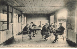 91 ETAMPES #26716 AERODROME FARMAN VESTIAIRE SALLE CORRESPONDANCE AVIATION - Etampes