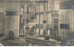 TURQUIE TURKEY TURKIYE #25545 CONSTANTINOPLE INTERIEUR DE LA MOSQUEE AHMED - Turchia