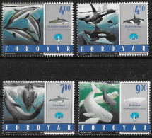 FEROE - CETACES - N° 330 A 333 - NEUF** MNH - Féroé (Iles)