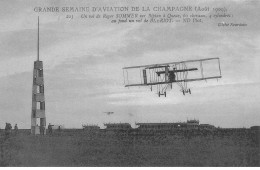 AVIATION #26363 GRDE SEMAINE D AVIATION DE CHAMPAGNE 1909 VOL DE SOMMER BIPLAN A QUEUE - ....-1914: Precursors