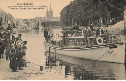 29 QUIMPER #28436 DEPART BATEAU AUTOMOBILE TERTEL LOCTUDY ET BEIG MEIL - Quimper