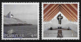 FEROE - NOEL - EGLISE - N° 342 ET 343 - NEUF** MNH - Churches & Cathedrals