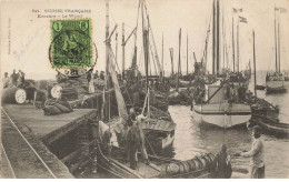 GUINEE FRANCAISE #27818 KONAKRY LE WHARF BATEAU - Guinea Francese