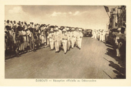 DJIBOUTI #27828 RECEPTION OFFICIELLE DU DEBARCADERE - Djibouti