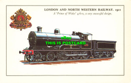 R572083 London And North Western Railway. 1911. Prince Of Wales 4 6 0. Colourmas - Otros & Sin Clasificación