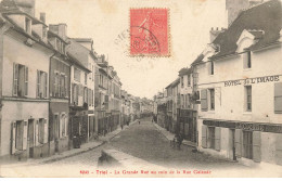 78 TRIEL #27217 LA GRANDE RUE ET RUE GALANDE HOTEL DE L IMAGE - Triel Sur Seine