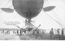 AVIATION #26304 AEROSTATION MILITAIRE NACELLE DU DIRIGEABLE REPUBLIQUE - Zeppeline