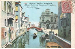 ITALIE #CL29271 VENEZIA VENISE RIO DEI MENDICANTI PONTE ROSSO FACCIATA DELL OSPEDALE - Venezia (Venice)