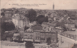 XXX Nw-(87) LIMOGES - VUE PANORAMIQUE VERS L'EGLISE SAINT MICHEL - PERSPECTIVE DU BOULEVARD GAMBETTA - Limoges