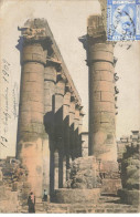 EGYPTE #28045 PHOTO COLONNES RUINES - Autres & Non Classés