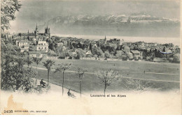 SUISSE VD VAUD #29001 LAUSANNE ET LES ALPES - Lausanne