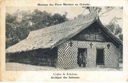 SALOMON #32677 EGLISE DE KAKABONA ARCHIPEL - Solomon Islands