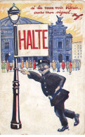 75 PARIS #32634 HALTE CARTE A SYSTEME PARIS GENDARME - Distretto: 20