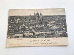 Carte Postale Ancienne. (1903) Tournai Le  Panorama - Doornik