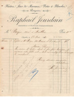 17 EGUILLE #FAC1123 RAPHAEL JOURDAIN OSTREICULTEUR HUITRES FINES 1910 - 1900 – 1949