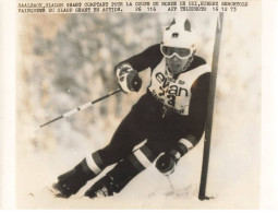 AUTRICHE SAALBACK SKI ALPIN #PP1108 COUPE DU MONDE HUBERT BERCHTOLD VAINQUEUR - Sonstige & Ohne Zuordnung