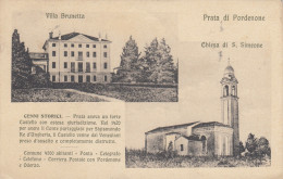 Fiuli Venezia Giulia  -  Pordenone  -  Prata Di Pordenone  -  2 Vedute -  Cenni Stori  - F. Piccolo  -  Viagg  -  Bella - Otros & Sin Clasificación