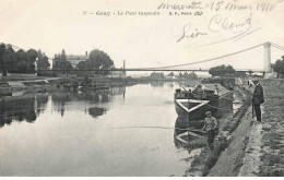 70 GRAY #32003 LE PONT SUSPENDU PENICHE PECHEUR PECHE - Gray