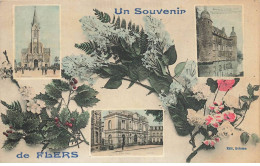 61 FLERS #31954 UN SOUVENIR VUES MULTIPLES - Flers