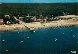 Navigation Sailing Vessels & Boats Themed Postcard Bassin D' Arcachon Grand Piquey - Veleros