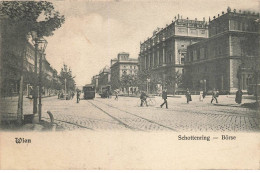 AUTRICHE VIENNE #AS30379 SCHOTTENRING WIEN BORSE TRAMWAY - Otros & Sin Clasificación