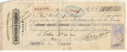 TIMBRE FISCAL N°184A 20C SURCHARGE TANNERIE CORROIERIE BASTARD VERDET DIJON BEAUNE DPT 21 - Autres & Non Classés