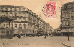 BELGIQUE #MK35694 MONS LA RUE DE LA STATION - Mons