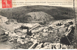 21 DIJON #MK33424 EXCURSION A VAL SUZON SPLENDIDE PANORAMA VU DU CHALET AU PREMIER PLAN LES ROCHES DU CHALET - Dijon