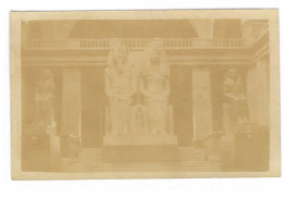 EGYPTE #MK34270 STATUE PHARAONS CARTE PHOTO - Altri & Non Classificati