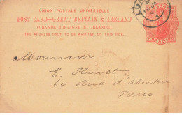 ROYAUME UNI ENGLAND #32805 REPIQUAGE LEWINO LONDON PARIS 1895 - Gebraucht