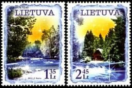 Lithuania 2012 . Christmas 2012 (Forest). 2v. Michel # 1119-20 - Litouwen