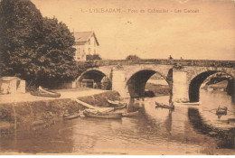 95 L ISLE ADAM  #AS29929 PONT DU CABOUILLET LES CANOES - L'Isle Adam