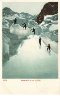 SUISSE #MK33337 ASCENSION D UN GLACIER - Other & Unclassified