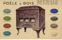 PUB POELE A BOIS #MK35358 POELE A BOIS MIRUS - Publicidad