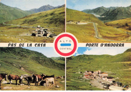 ANDORRE #MK35957 FRONTIERE FRANCO ANDORRANNE MULTI VUES - Andorre