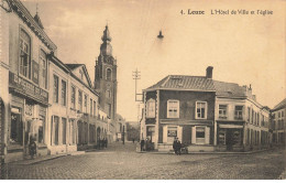 BELGIQUE #MK35752 LEUZE L HOTEL DE VILLE ET L EGLISE - Leuze-en-Hainaut