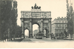 ALLEMAGNE #MK35932 MUNCHEN SIEGESTOR TRAMWAY - München