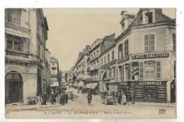 Blois (41) : Le Magasin D'accessoires De Voiture Rue Denis Papin En 1910 (animé, Voiture) ETAT PF. - Blois