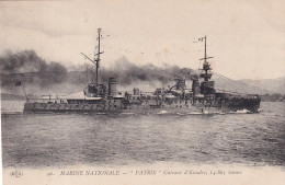 XXX Nw- MARINE NATIONALE - " PATRIE " , CUIRASSE D'ESCADRE - Guerra