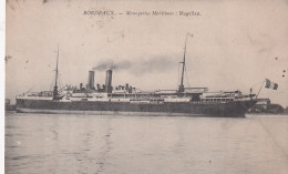 XXX Nw-(33) BORDEAUX - MESSAGERIES MARITIMES " MAGELLAN " - AGENCE MARITIME J. GILGORRY - Paquebots