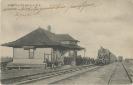 Tofield Train Station Arrival Of No 1 G.T.P.  Edit Jamieson - Other & Unclassified