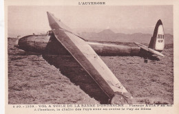 XXX Nw-(63) VOL A VOILE DE LA BANNE D'ORDANCHE - PLANEUR AVIA 41 P AU SOL - 1919-1938