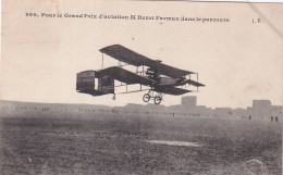 XXX Nw- POUR LE GRAND D'AVIATION M. HENRI FARMAN DANS LE PARCOURS - Aviadores