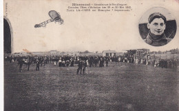 XXX Nw-(47) MIRAMONT - AERODROME DE BOUILHAGUET - FETES D'AVIATION MAI 1912 - PIERRE LACOMBE SUR MONOPLAN DEPERDUSSIN - Aviadores