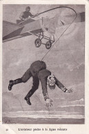 XXX Nw- L'AVIATEUR PECHE A LA LIGNE VOLANTE - SOLDAT ALLEMAND  - ILLUSTRATEUR  - Humoristiques