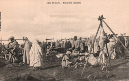 CPA - Chez Les ZAËRS - Boucherie Indigène - Edition J.Boussuge - Autres & Non Classés