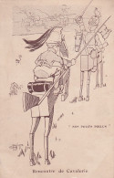 XXX Nw- NOS PETITS POILUS - RENCONTRE DE CAVALERIE - ILLUSTRATEUR C. MARECHAUX - Humoristiques