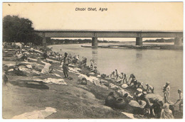 Inde  /  Agra / Lavoir à Ciel Ouvert / Caste Des Dhobi - India